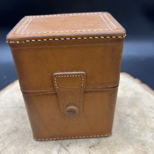 Elegant Vintage Cologne Leather Box Made In Italy For Tuscany - Picture 1 of 11