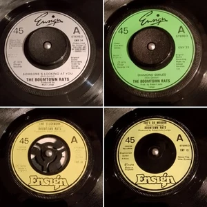 Boomtown Rats 4x7 Inch Singles. Including  Like Clockwork, She's So Modern. Punk - Bild 1 von 10
