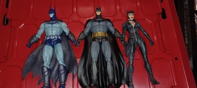 Batman  Arkham Asylum City Figure Dc Direct Lot Of 3 - Image 1 of 4