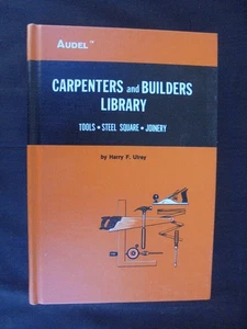 Carpenters and Builders Library No. 1  Tools, Steel Square, Joinery (Audel) 1970 - Picture 1 of 5