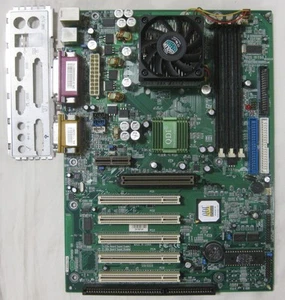 QDI K7V8363A/K7E-A mit CPU AMD Athlon XP 1400 MHz / Blende - Bild 1 von 5