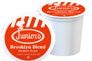 Junior's Most Fabulous Brooklyn Blend, Medium Roast Single Single serve 100 ct - Picture 1 of 3