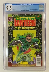 Green Lantern #V3 50 1994 CGC 9,6 STAND PRIMERA aplicación de Kyle Rayner Green Lantern - Imagen 1 de 4