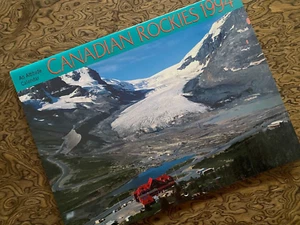 Calendario de pared color escénico Canadian Rockies 1994 sin marcas - Imagen 1 de 4