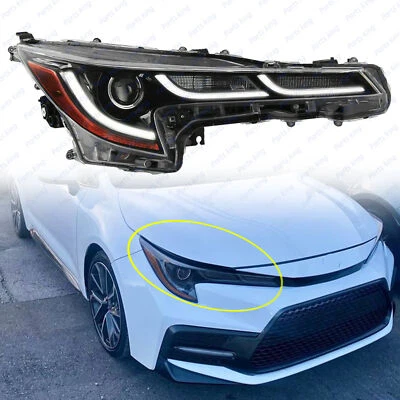 For 2020 2021 Toyota Corolla SE XLE XSE Headlight Headlamp LED Passenger Side - Bild 1 von 4
