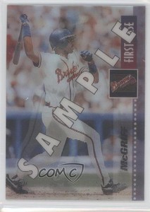 1995 Sportflix Samples Fred McGriff #3 HOF