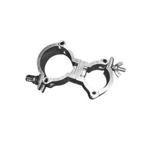 Eurolite 50mm to 35mm Swivel Coupler Silver DJ Stage Rigging Disco Clamp - Picture 1 of 1