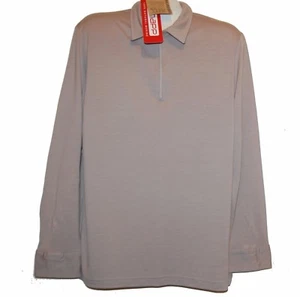 Island Issue Beige Men's Half Zip Merino Wool Sweater Size XL Ret. $125.00 NEW - Picture 1 of 9