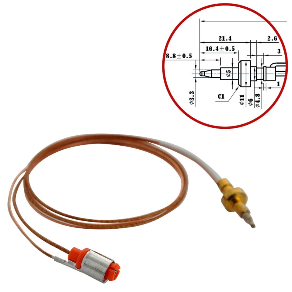 HOTPOINT ARISTON INDESIT SCHOLTES Termocoppia cucina Hotpoint Ariston Indesit con valvola sicurezza C00310783