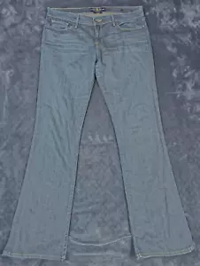 Lucky Brand Jeans Womens 14/32 (36x33) Ankle Cate Bootcut Stretch Distressed - Picture 1 of 7