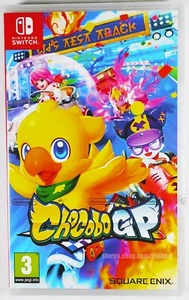 CHOCOBO GP New NINTENDO SWITCH Game EUROPEAN Release English Cover, USA Seller - Picture 1 of 3
