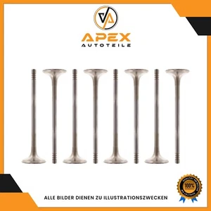 VAUXHALL OPEL 1.4 1.2 MOTOR GASOLINA A14NET A12XEL VÁLVULA DE ESCAPE X8 SET 90529529 - Imagen 1 de 5