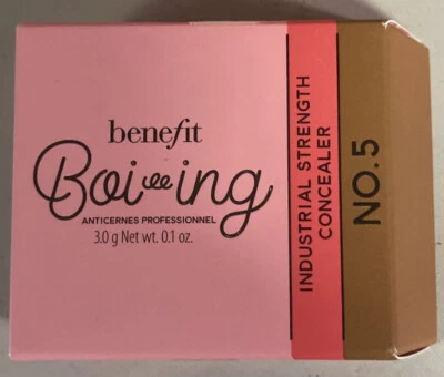 Benefit #5 Boi-ing Industrial Strength Concealer Full Coverage TAN Full Size - Image 1 of 2