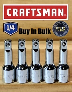 NEW Craftsman 1/4" Drive 1-1/2" Extension 5 Piece Set of 43538 - Picture 1 of 1