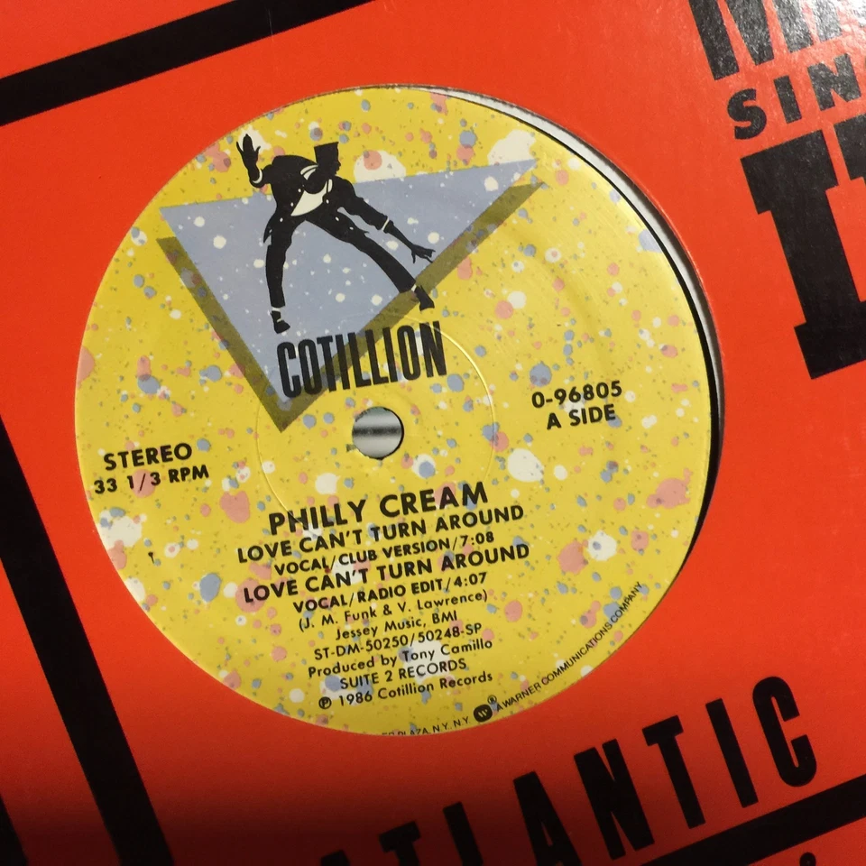 PHILLY CREAM LOVE CAN'T TURN AROUND 12" - Image 1 of 1