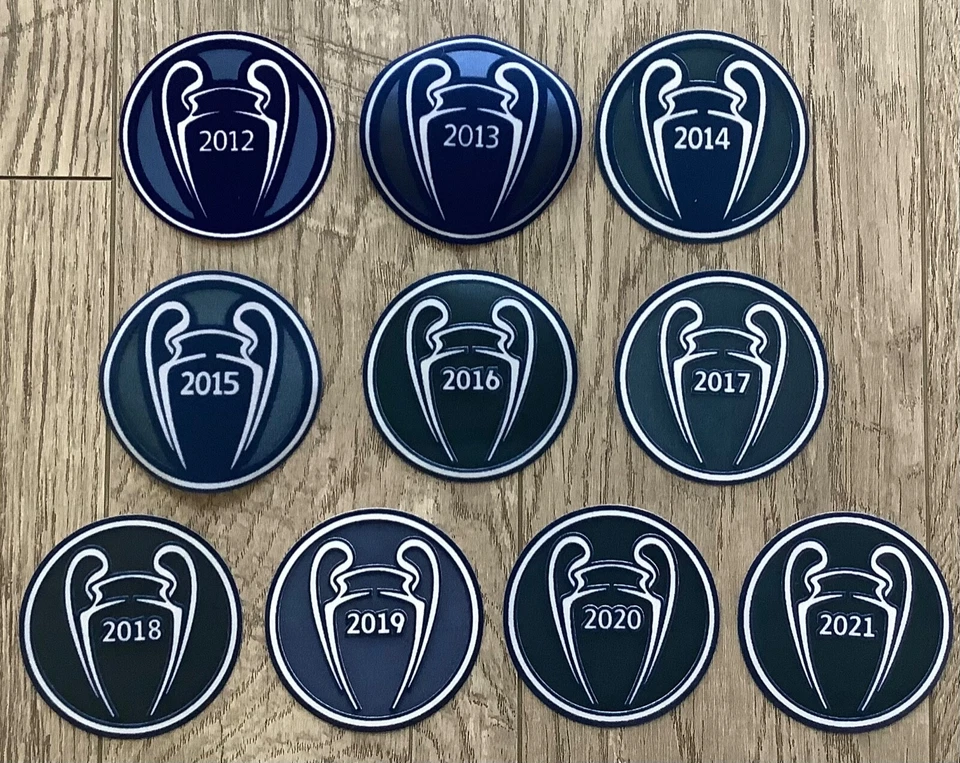 Barcelona UEFA CHAMPIONS LEAGUE 2012-2022  Soccer Patch / Badge - Image 1 of 1