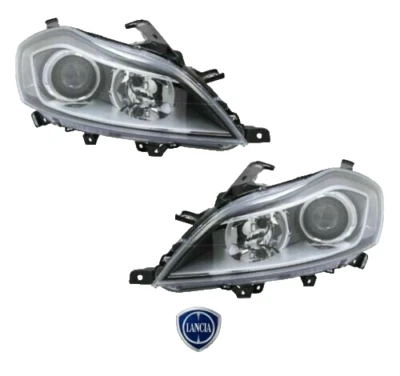 DEPO COPPIA FARI FANALI PROIETTORE ANT DX + SX LANCIA DELTA DAL 2008 in poi H7-H7