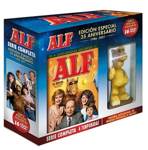 Pack FIGURA + ALF Serie Completa Temporadas 1-4 (16 DVDs ) Edicion Especial Digi - Imagen 1 de 5