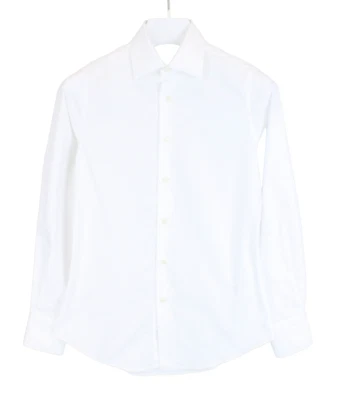 Camicia Formale Extra Slim Fit Suitsupply Uomo MEDIUM Collo Alla Francese Bianca - Immagine 1 di 4