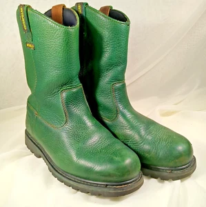 green dye DRUID cosplay Mens 12 CAT P73616 Edgework Waterproof Pull-On Work Boot - Picture 1 of 23