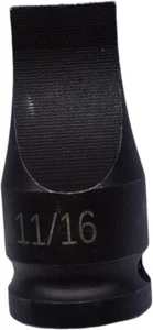 Zócalo de enlace de arrastre de unidad de 1/2" de ancho x punta de grosor de 1/8", acero de aleación Cr-Mo - Imagen 1 de 5
