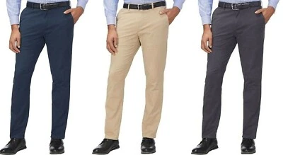 Pantalones informales Bryant Chino English Laundry para hombre cómodos cintura flexible nuevos con etiquetas Foto 1 de 4