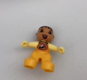 Lego Duplo Building Block Toy Figure BABY INFANT Sitting Yellow Bee Pacifier - Picture 1 of 3
