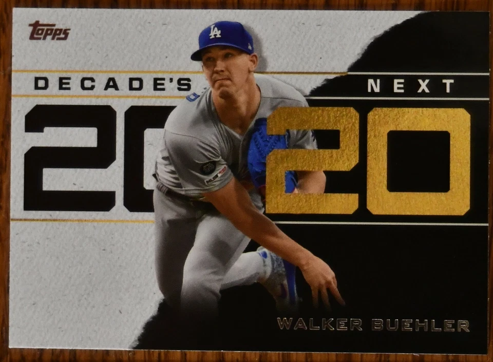 2020 Topps Decade's Next #DN17 #17 Walker Buehler Los Angeles Dodgers - Image 1 of 1