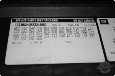 Used Engine Cooling Fan Clutch fits: 2003 Chevrolet Silverado 2500 pickup ID BF - Image 1 of 4