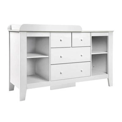 Baby Nursery Furniture Change Table Dresser Chest of Storage Drawers Cabinet - image 1 of 4