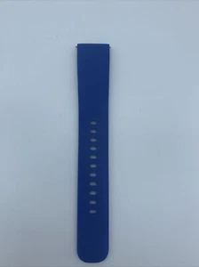 Genuine Samsung Gear Sport Band OEM Blue Silicone Strap 20mm - Large Piece Only - Picture 1 of 3