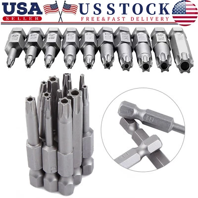 Security Torx Bit Set + Hex Key Allen Bit Set - For Power Drill & Impact Driver - Image 1 of 4