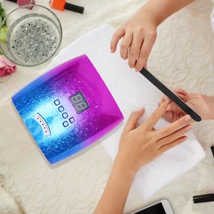Rechargeable Cordless Nail Gel Dryer 48W Wireless LED UV Nail Lamp Manicure - Picture 1 of 14