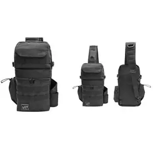 Bolso bandolera Hearty Rise Lure Sling Bag negro bolso de hombro bolso de pesca - Imagen 1 de 8