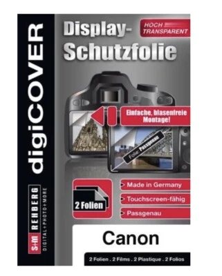 Digicover Screen Protector Canon IXUS 132/135. (Pack Of 2) - Image 1 of 4