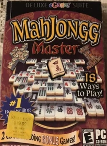 MahJongg Master: Deluxe Suite - PC CD Computer Game Complete Set - Picture 1 of 2