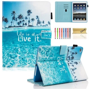 Dteck iPad 9.7 inch 2018 2017 Case/iPad Air Case/iPad Air 2 Case, PU Leather ... - Picture 1 of 8