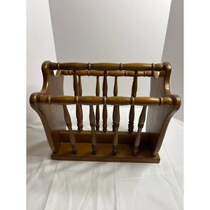 Vintage Magazine Rack Authentic Furniture Products El Segundo California/JAPAN - Picture 1 of 6