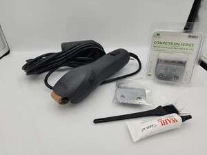 Wahl KM5 Haarschneidemaschine grau nagelneu Klinge kaum benutzt Haarschneidemaschine neuwertig läuft perfektes Brummen - Bild 1 von 11