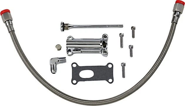 Kit de bico de óleo do motor DS cromado #212022 - Imagem 1 de 1