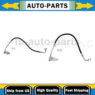 2X Manguera de línea de freno trasero Sunsong para Jeep Wrangler 2007 2008 2009 2010 2011 Foto 1 de 4