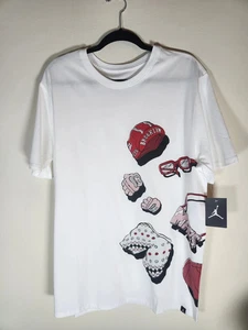 RARA T-shirt Nike Air Jordan Mars Blackmon bianca XL | stile 833980-100 | Spike - Foto 1 di 4