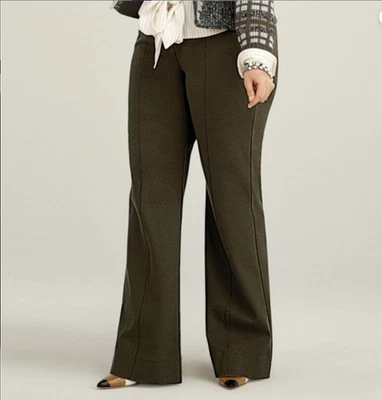 CAbi | Academy Trouser Size 6R - Wren (army green) - Image 1 of 4