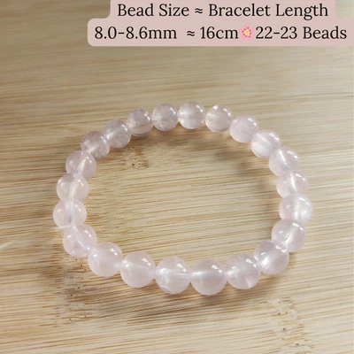 Pink Azeztulite Crystal Bracelet Healing Love Energy Jewelry Foto 1 de 4