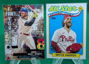 2024 Topps Bryce Harper Insert Lot Fantasy '89 Phillies - Picture 1 of 2