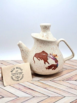 2006 Red Wing Round Up Teapot Collectors Society Convention RWCS  - Image 1 of 4