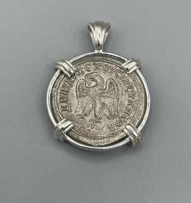 Tetradracma provincial romana de Antioquía | 14-275 dC | Bisel de plata Foto 1 de 3