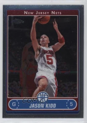 2006-07 Topps Chrome Jason Kidd #56 HOF - Image 1 of 2