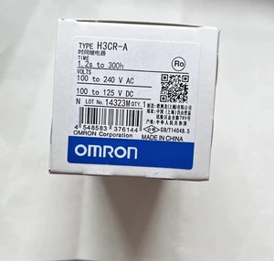 OMRON Timer H3CR-A 100-240VAC New in Box - Picture 1 of 6