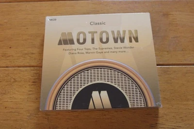Classic Motown CD Box Set 3 Disc Four Tops Supremes Wonder Gaye Sealed Rare - Image 1 of 2